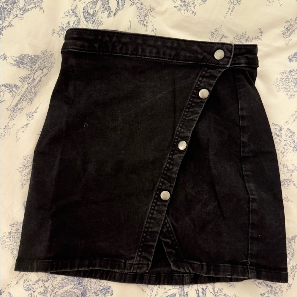 Free People Denim Mini Skirt